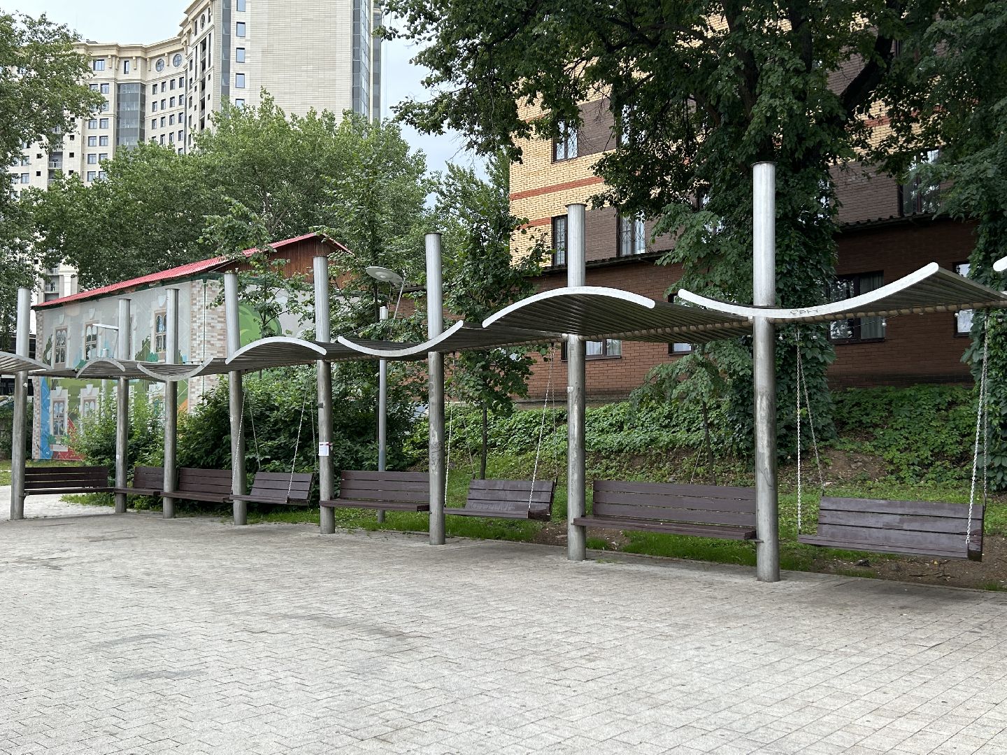 благоустройство, ремонт, набережная, Щёлково