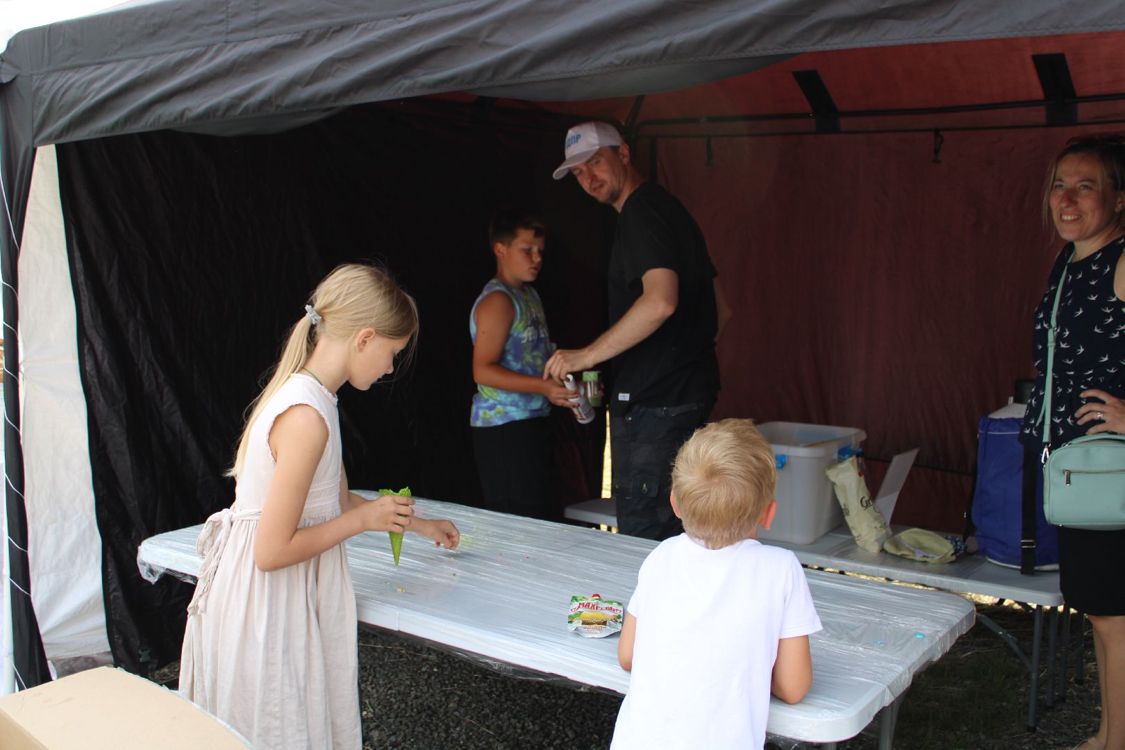 Мастер-класс, мороженое, лето в подмосковье,