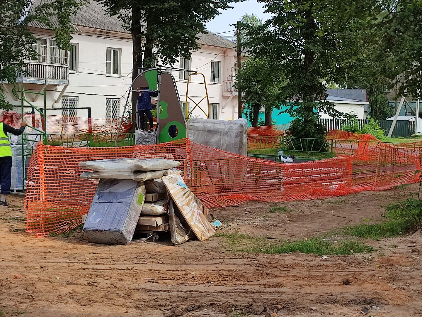 #благоустройство, #талдомскийокруг, #дети, #детскаяплощадка, #запрудня