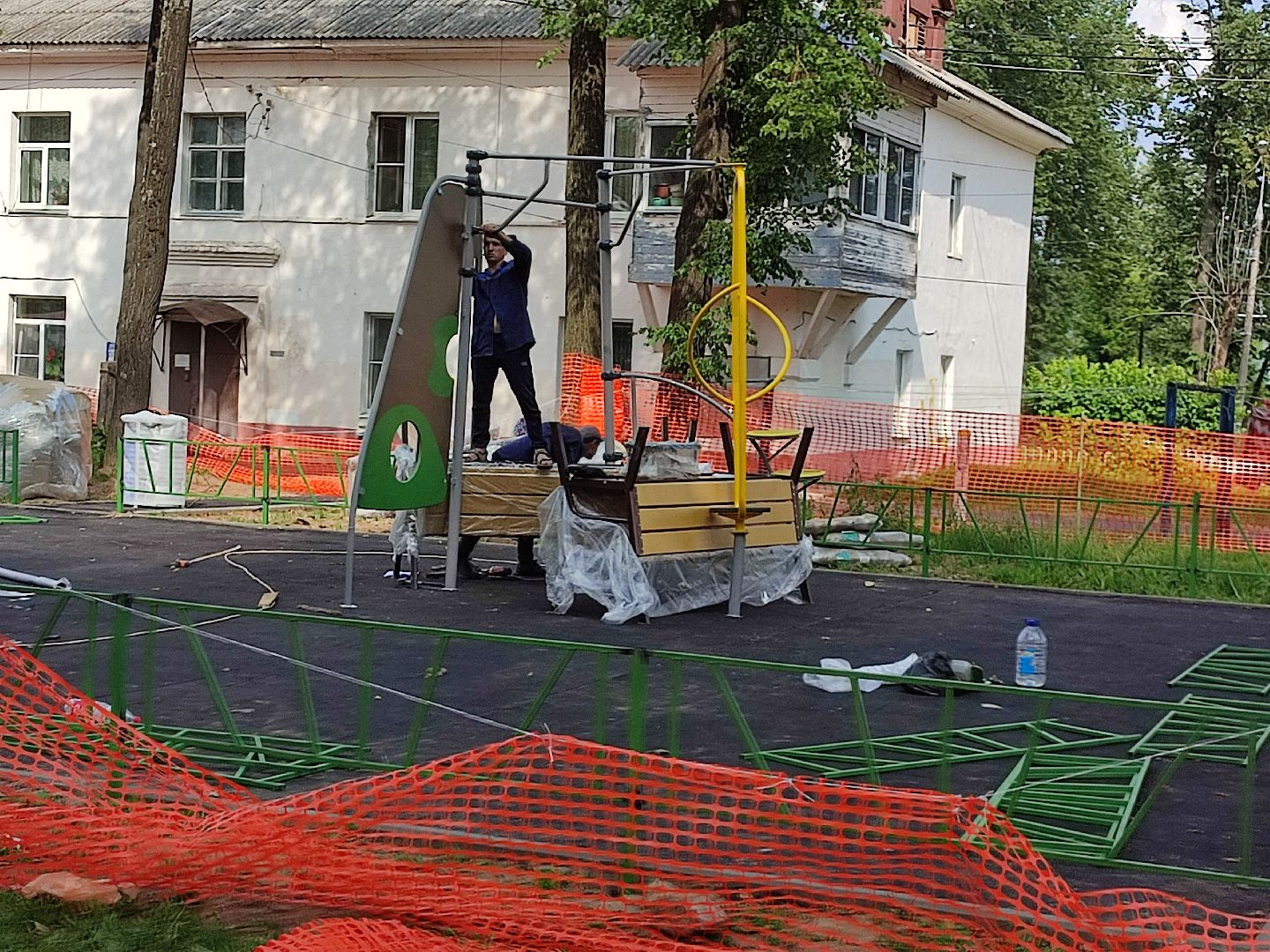 #благоустройство, #талдомскийокруг, #дети, #детскаяплощадка, #запрудня