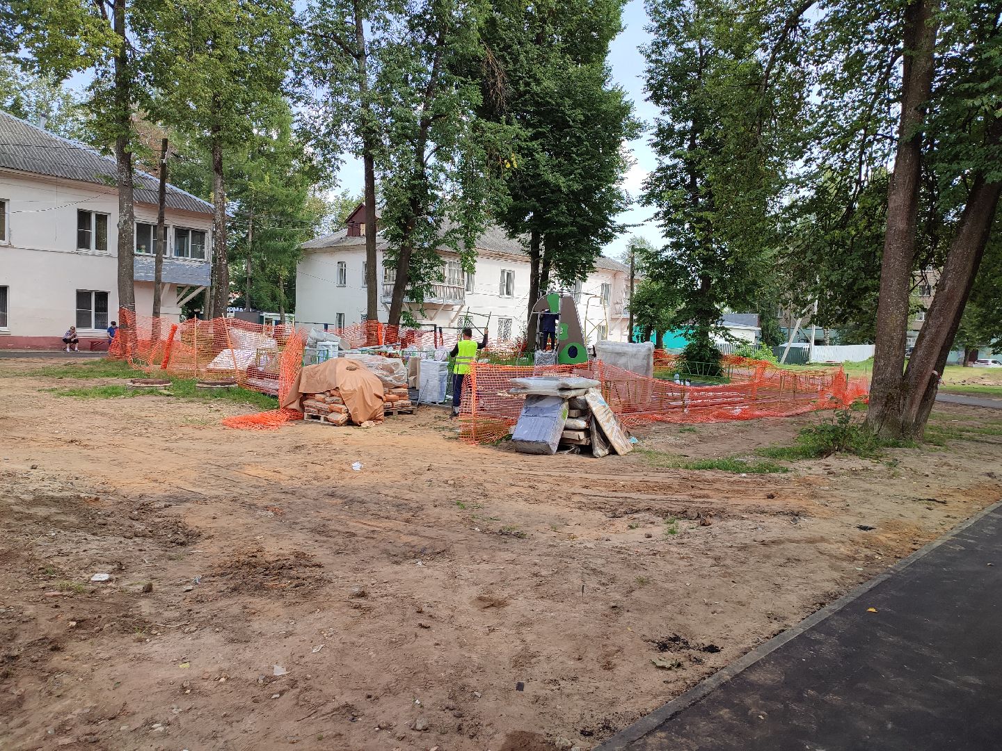 #благоустройство, #талдомскийокруг, #дети, #детскаяплощадка, #запрудня