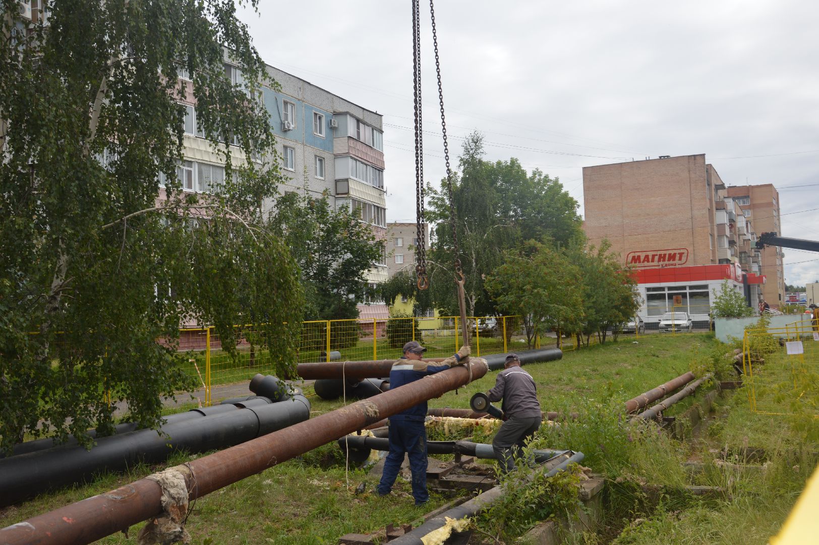 #Шатура, #отключение_горячей_воды, #отопление, #ремонт