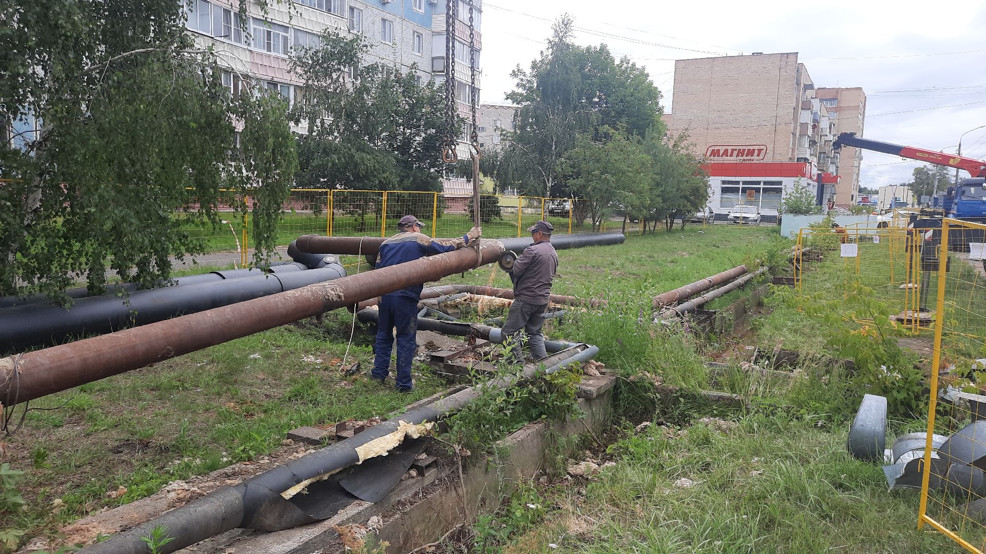 #Шатура, #отключение_горячей_воды, #отопление, #ремонт