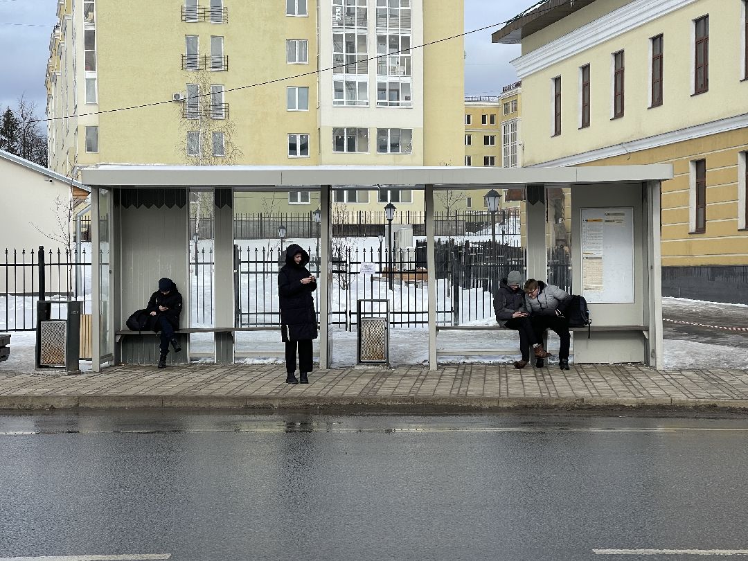 Транспорт, остановка, общественный транспорт, культура, музей, кинотеатр, манеж, Звенигород