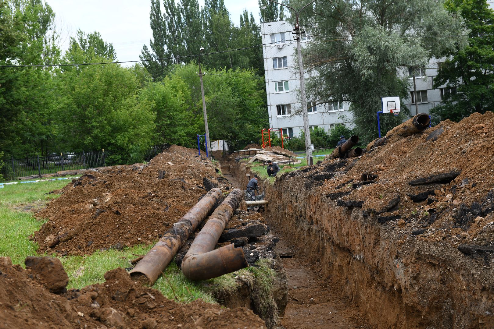 лыткарино, ЖКХ, теплосеть, трубы, ремонт, ОЗП,