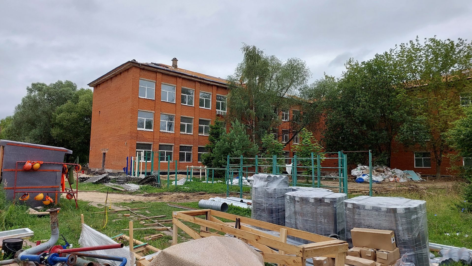 школа, строительная готовность, ремонт, серпухов, образование,