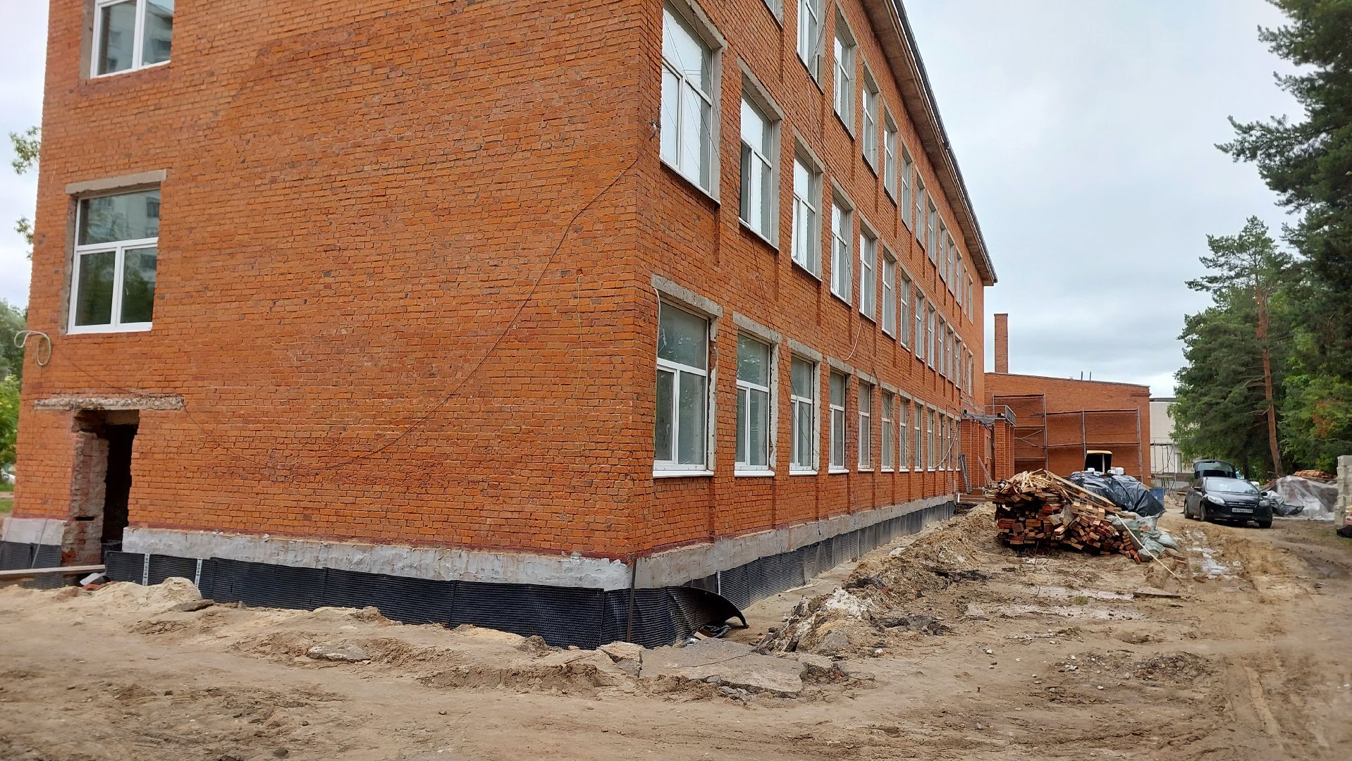 школа, строительная готовность, ремонт, серпухов, образование,