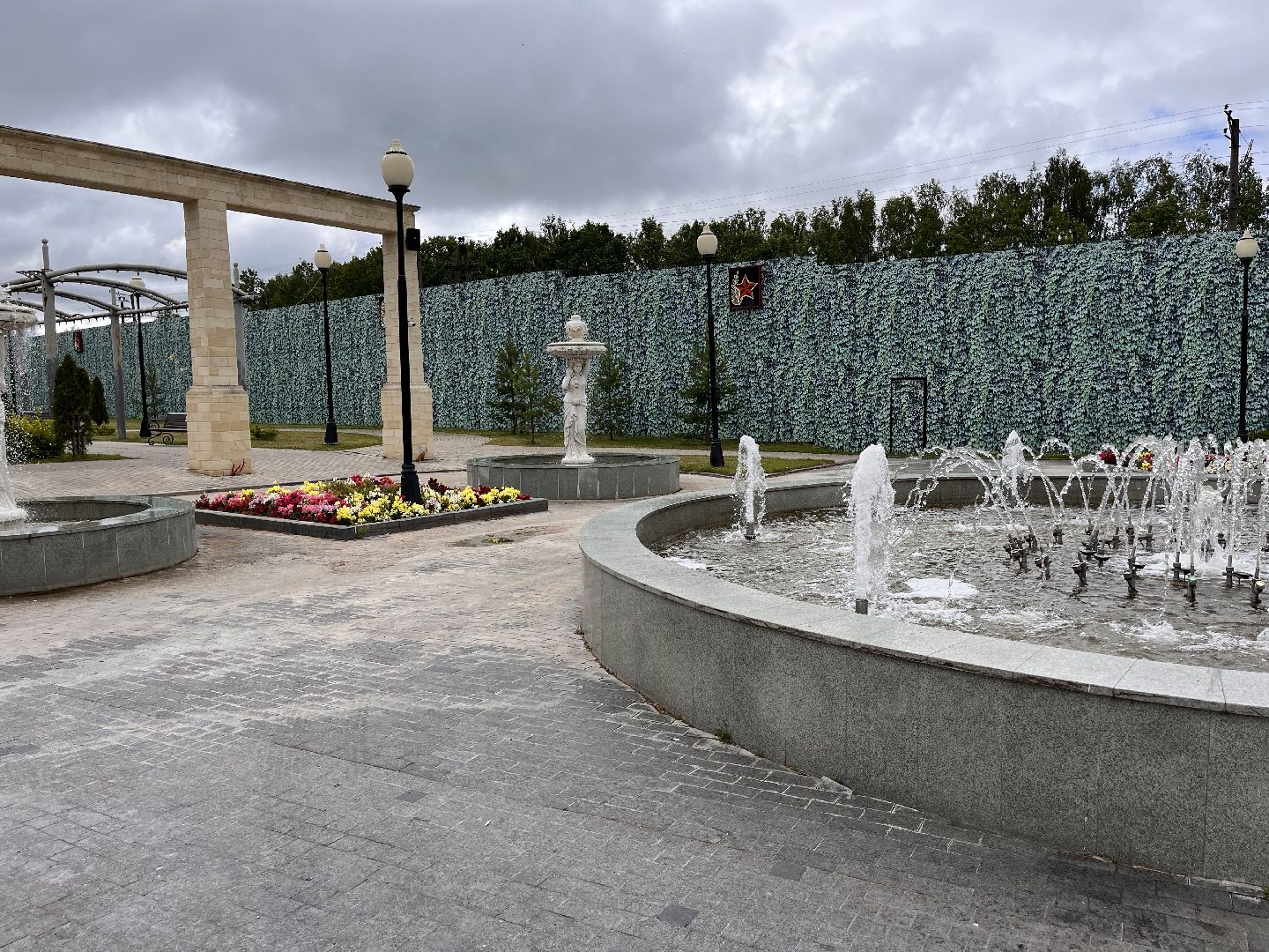 Шаховская, цветы, клумбы, посадка