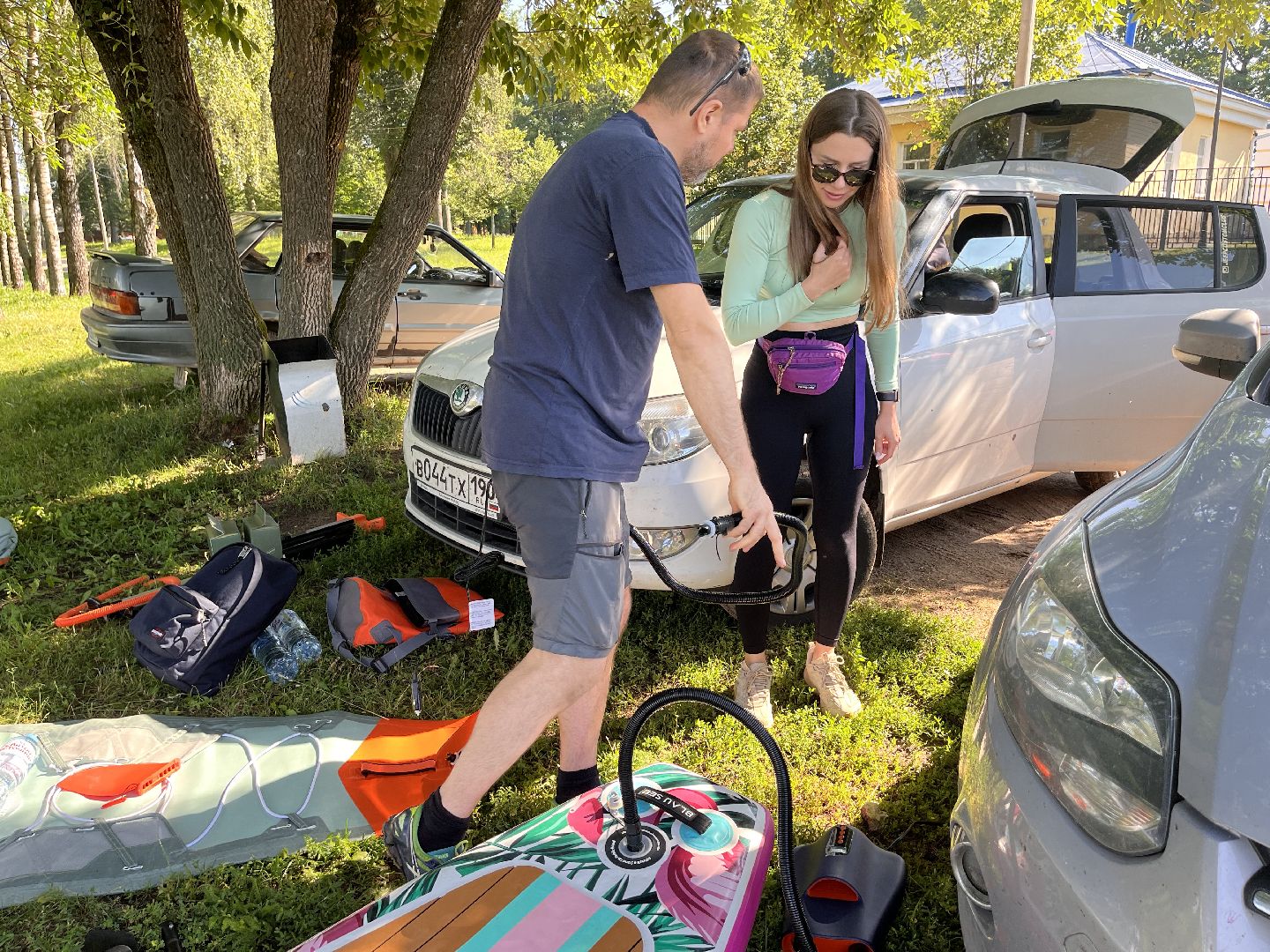 Шаховская, сапсерфинг, техника безопасности