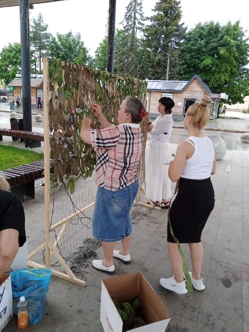 Шаховская, волонтеры, штаб помощи