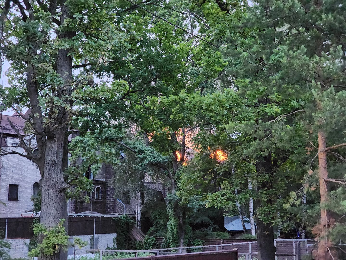 Одинцово, Немчиновка, пожар, мчс,пожарные,отель,