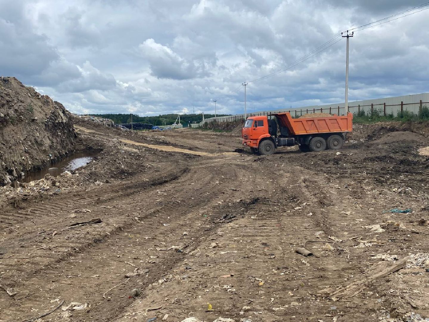 экология, полигон лесная, лесная, рекультивация, серпухов, мусорный полигон, полигон ТБО,