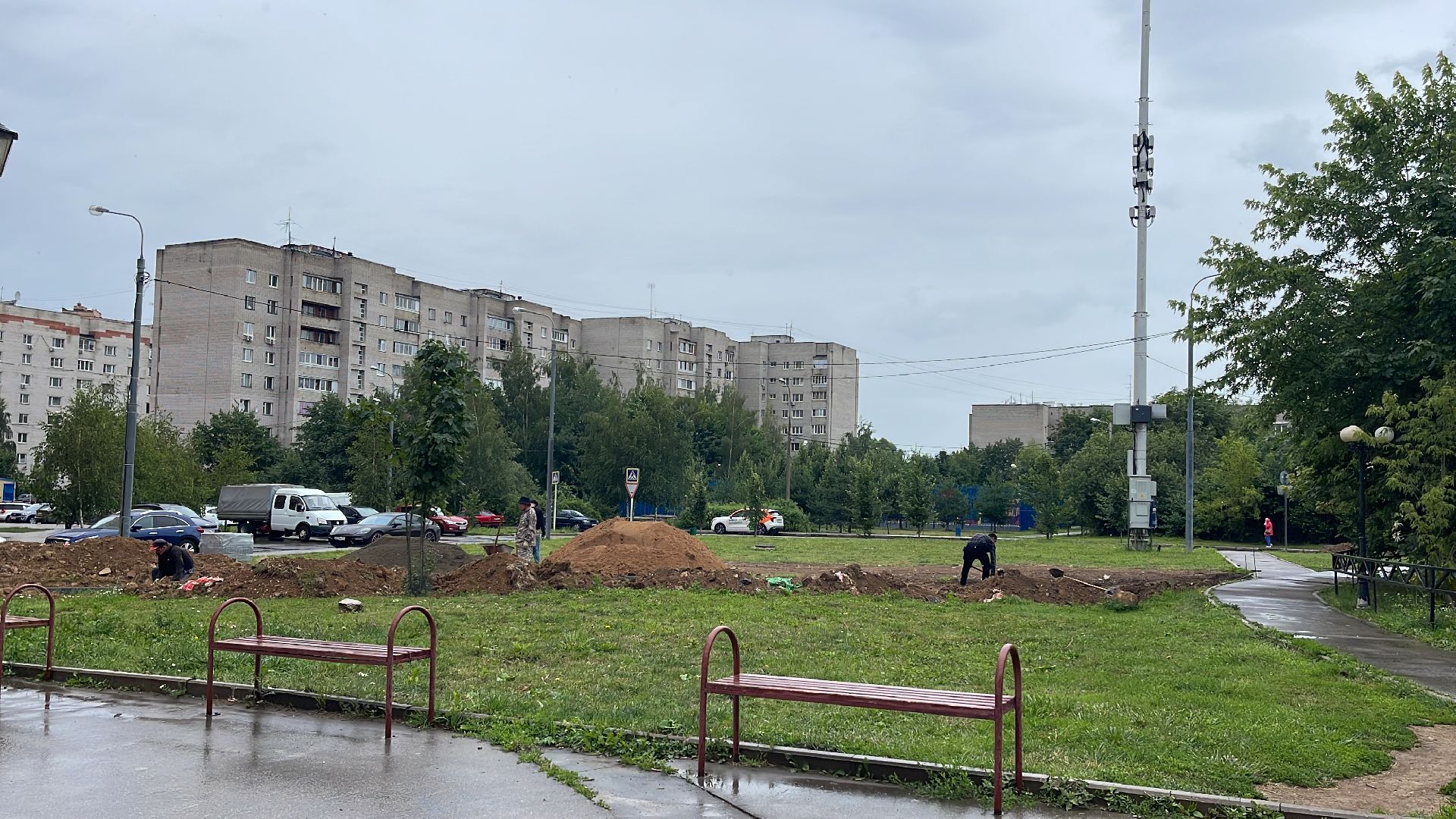 Одинцово, Лесной городок, Пешком, народная тропа, благоустройство,