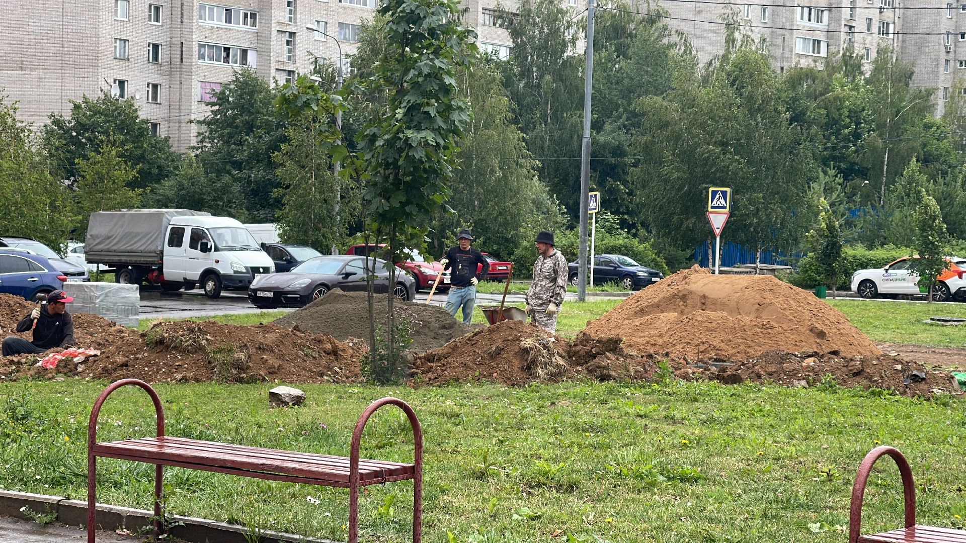 Одинцово, Лесной городок, Пешком, народная тропа, благоустройство,