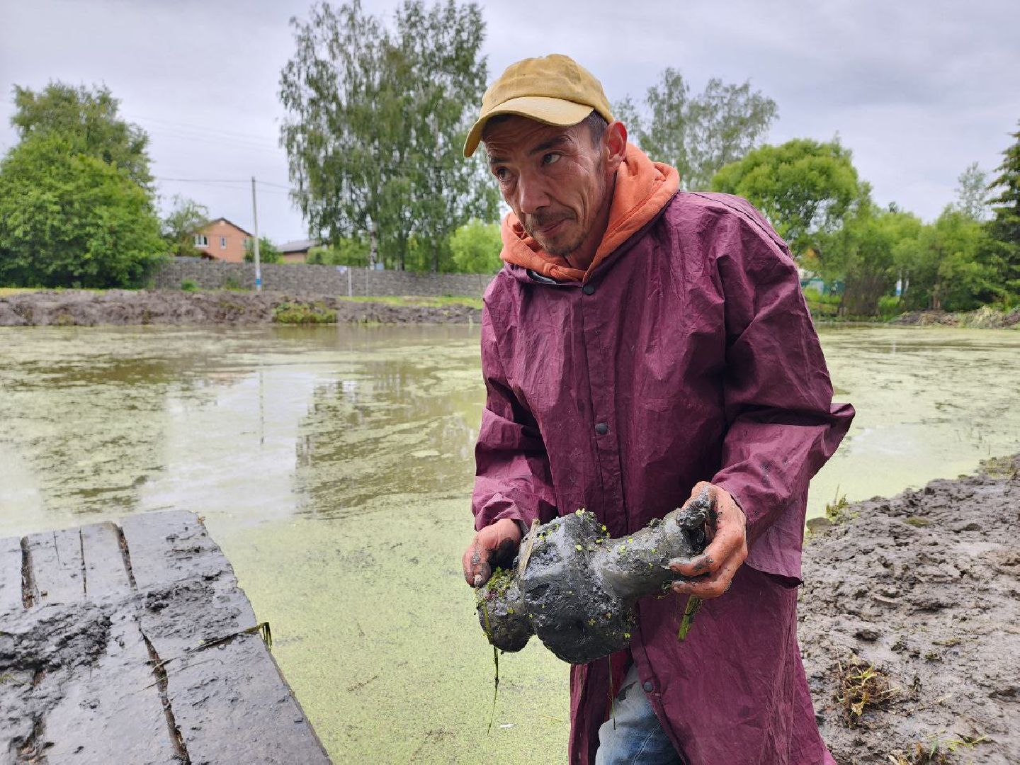 Дмитров, Очистка пруда, Минблаго МО