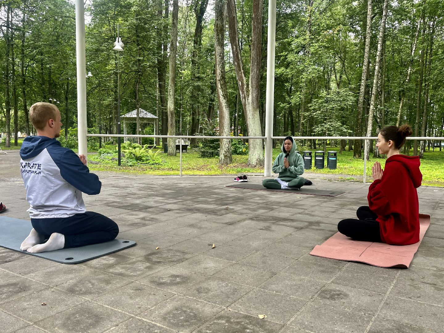 Наро-Фоминск, центральный парк, лето в Подмосковье, ЗОЖ, йога, гвоздестояние