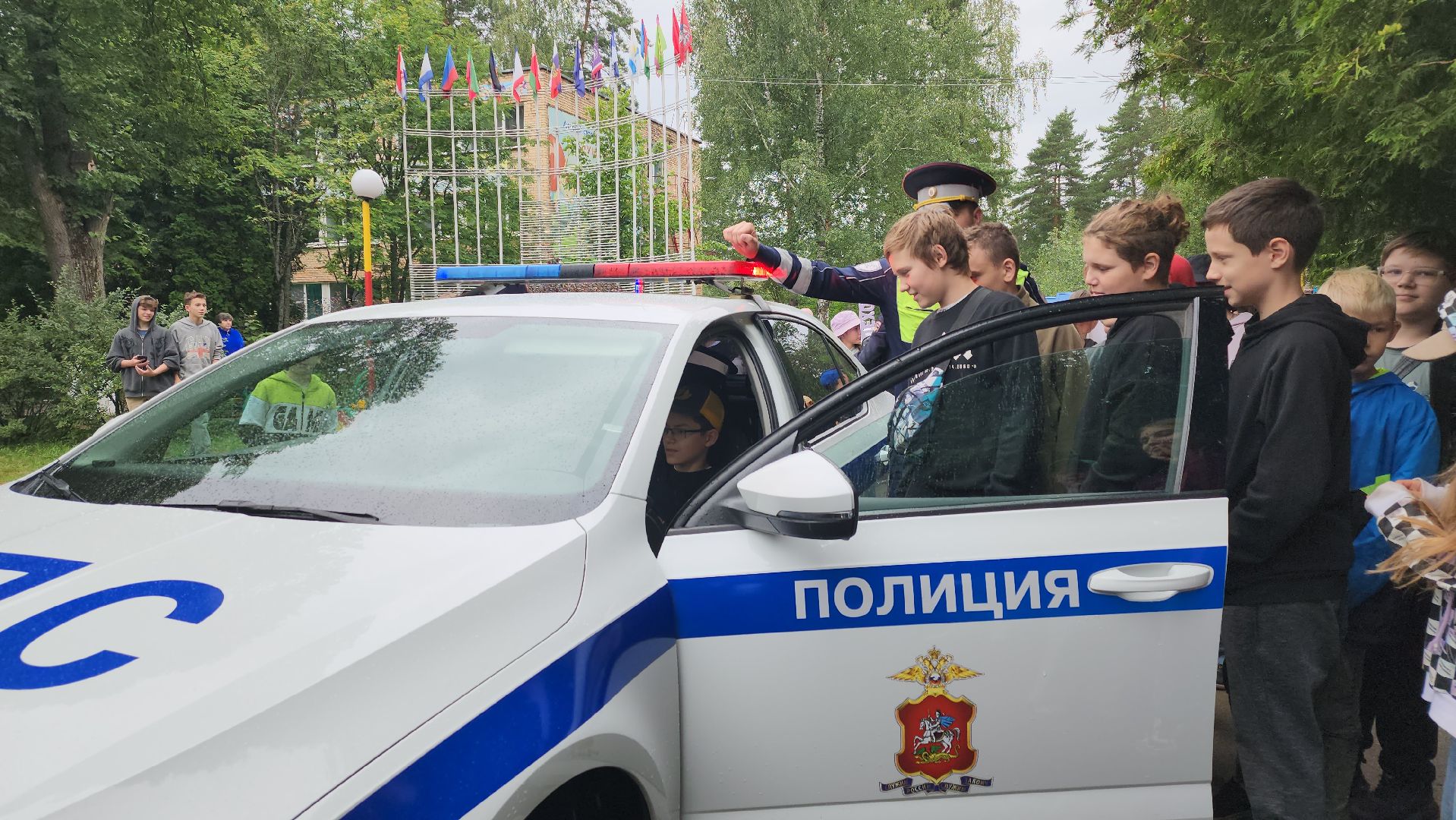 Пушкино, дети, полиция, безопасность, летние лагеря,