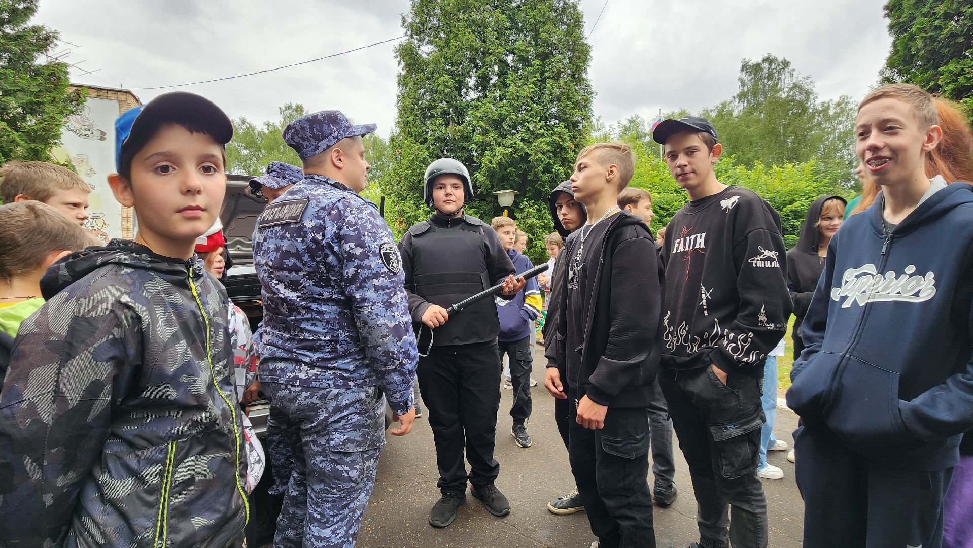 Пушкино, дети, полиция, безопасность, летние лагеря,