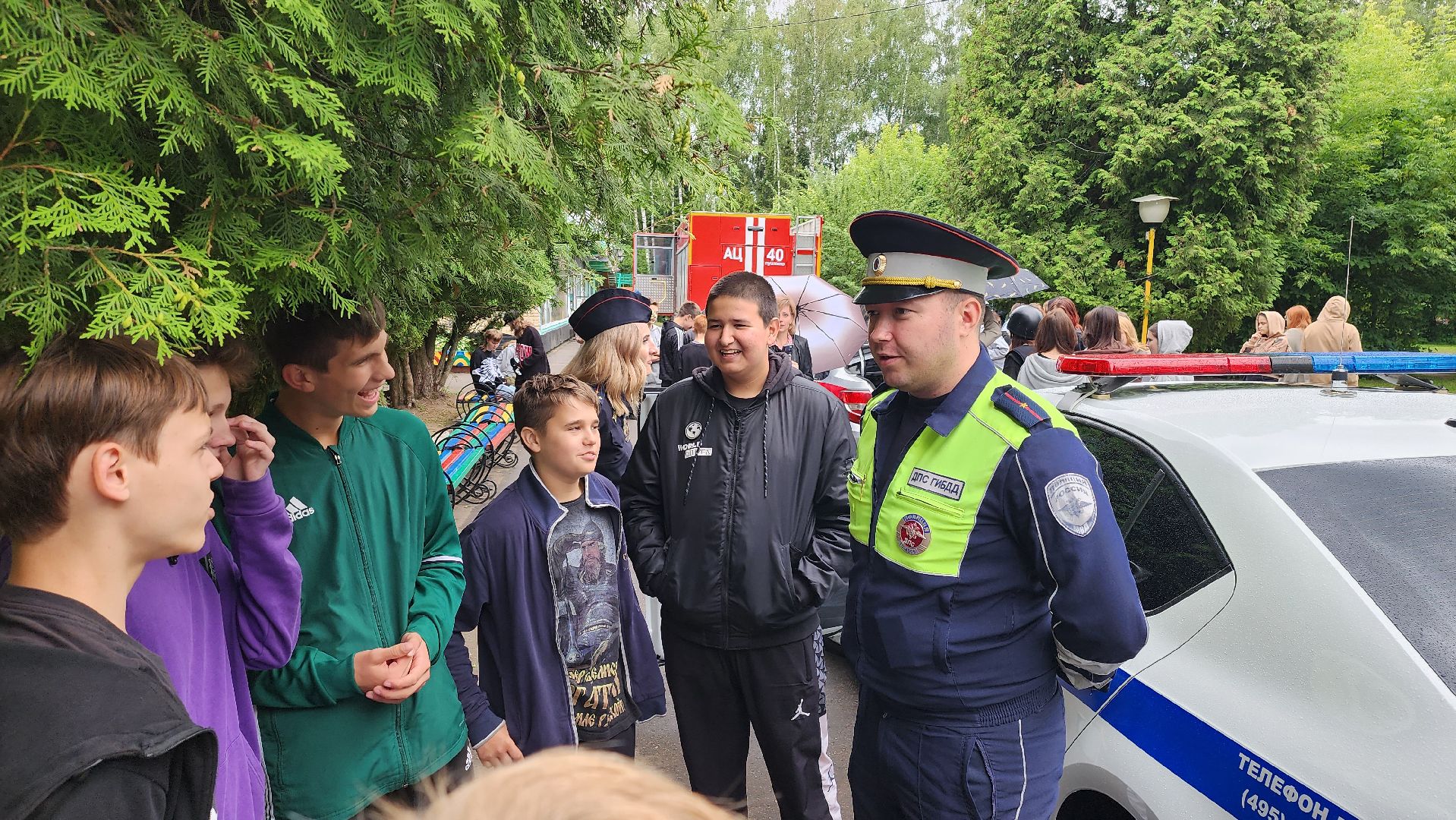 Пушкино, дети, полиция, безопасность, летние лагеря,