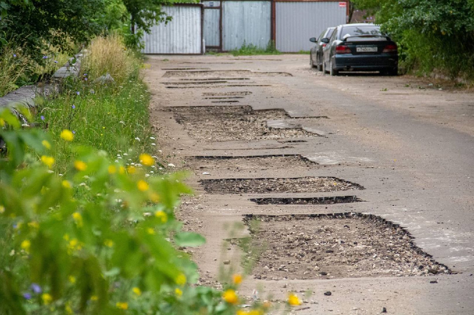 Подольск, двор, ямочный ремонт, асфальт, благоустройство