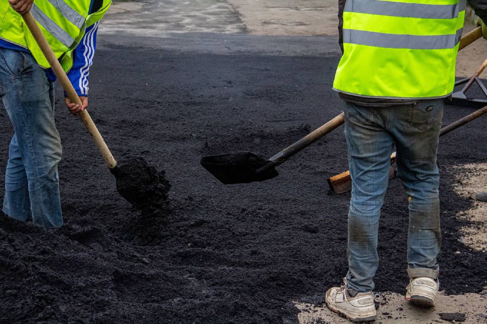 Подольск, двор, ямочный ремонт, асфальт, благоустройство