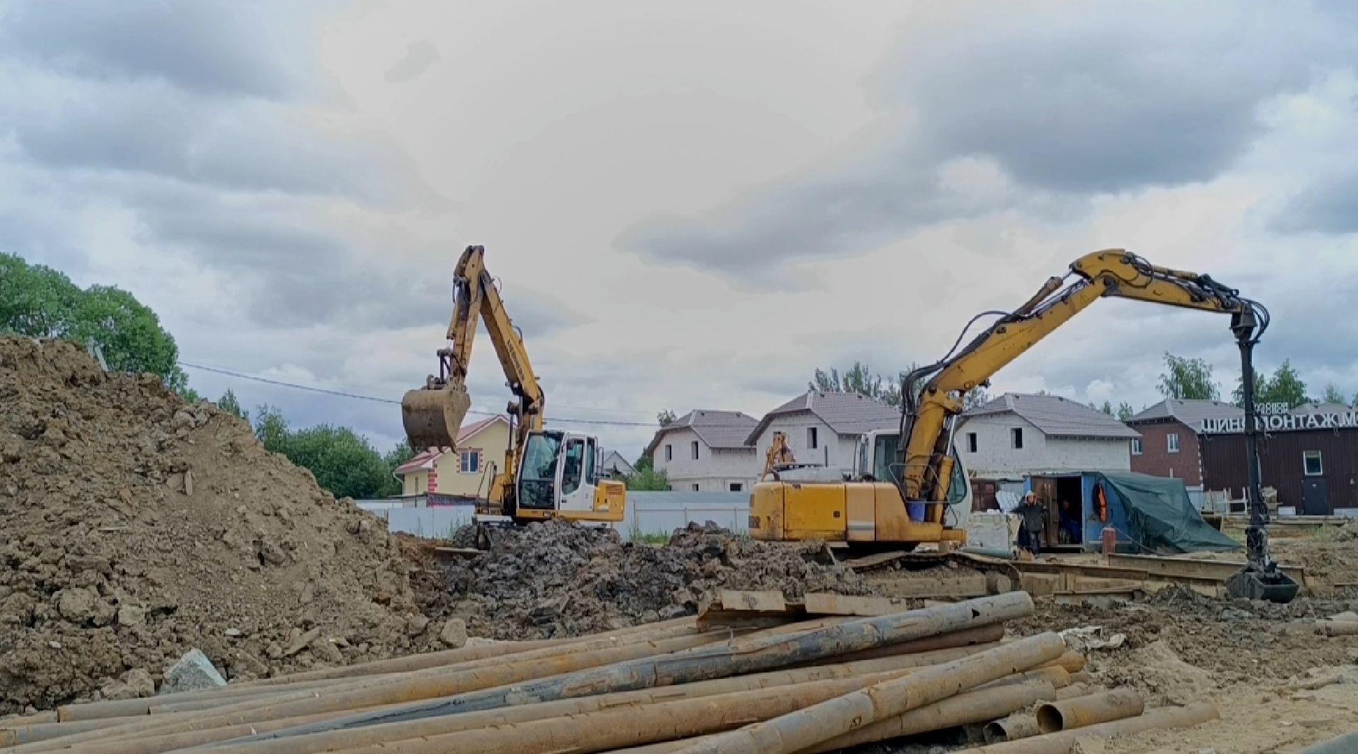 Лобня, вода, дороги