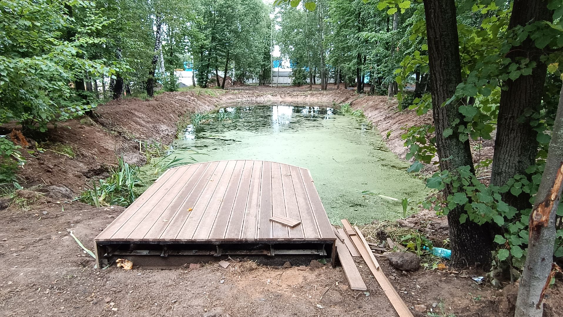 Лобня, благоустройство, парк