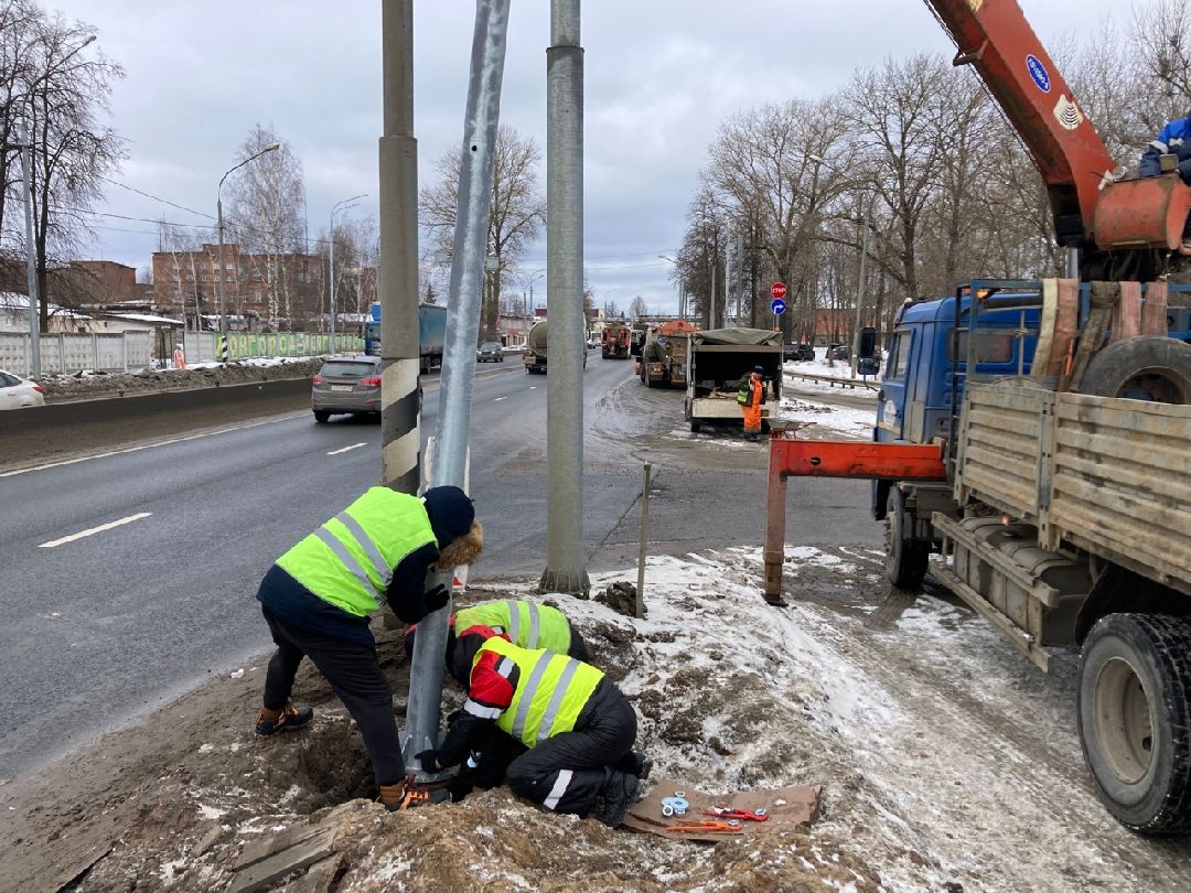 Клин, Дороги