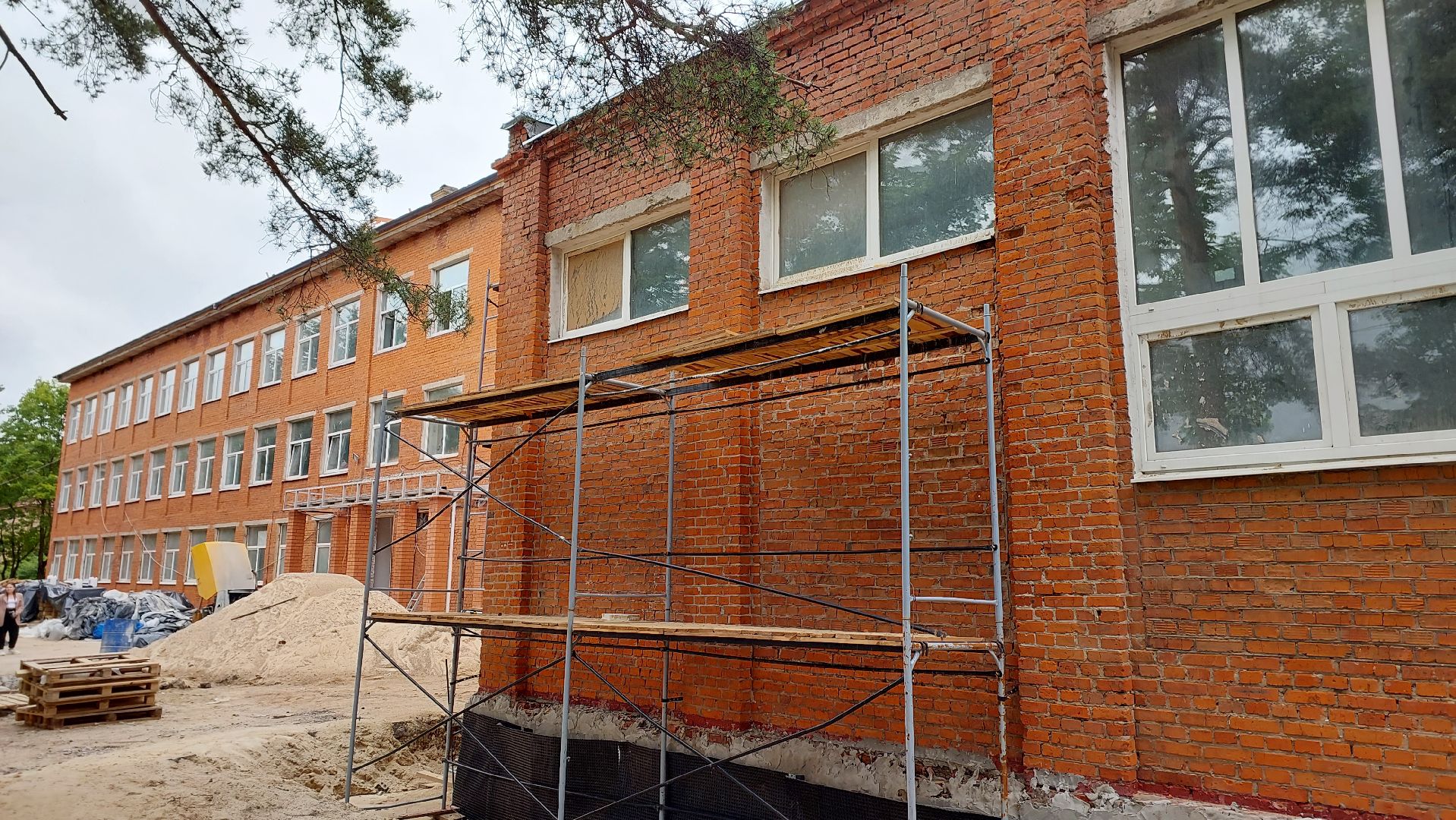 строительство, образование, школа, ремонт, благоустройство, серпухов,
