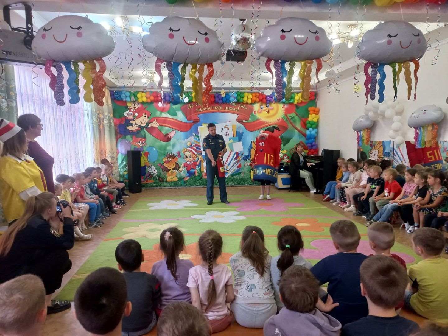 Солнечногорск, безопасность, пожарные, дети, урок