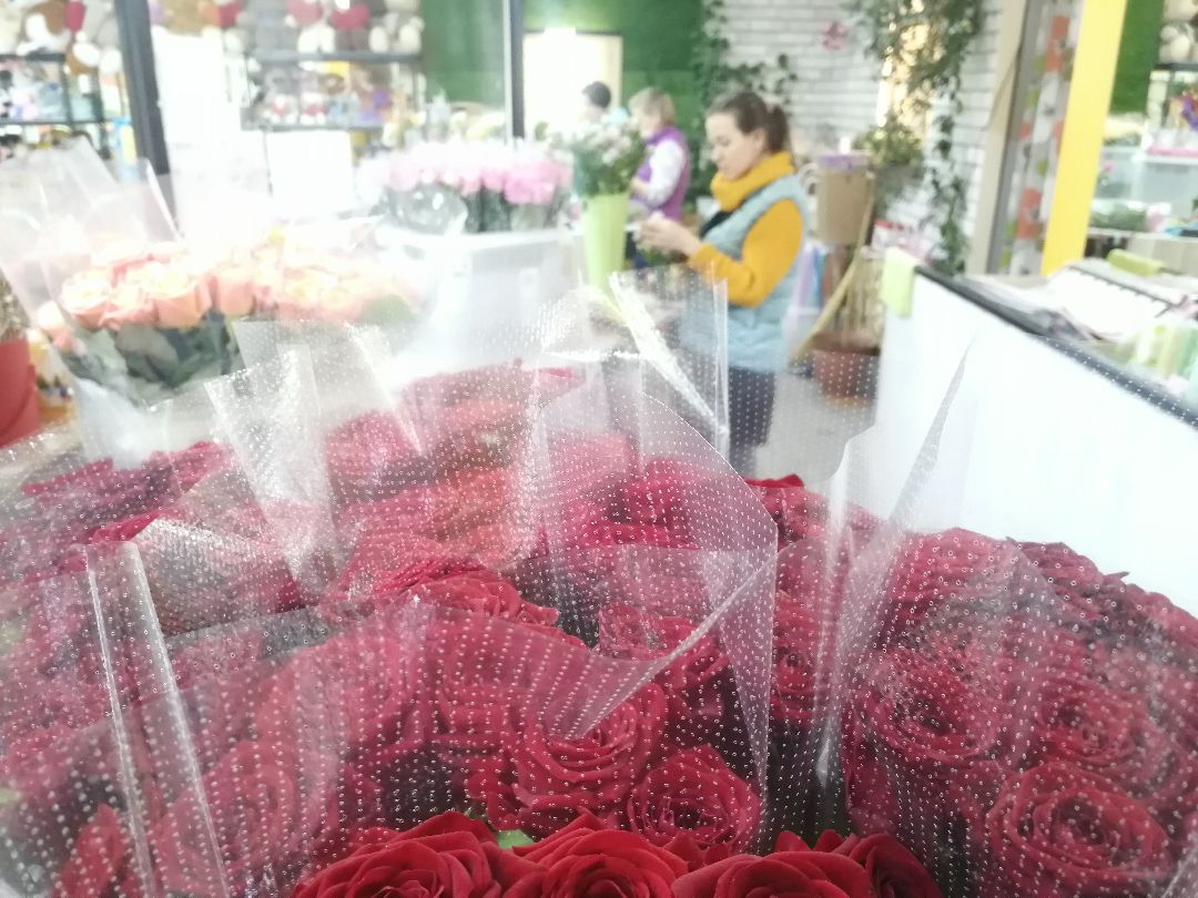 цветы, Протвино, 8 Марта