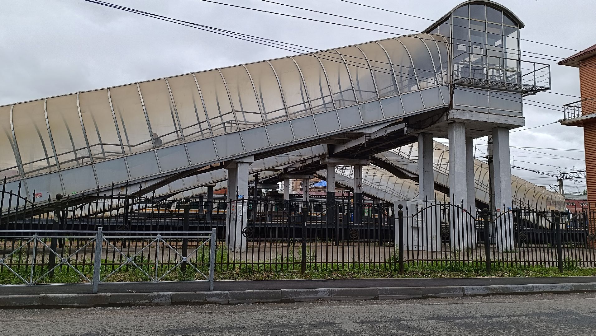 Лобня, благоустройство, тротуар