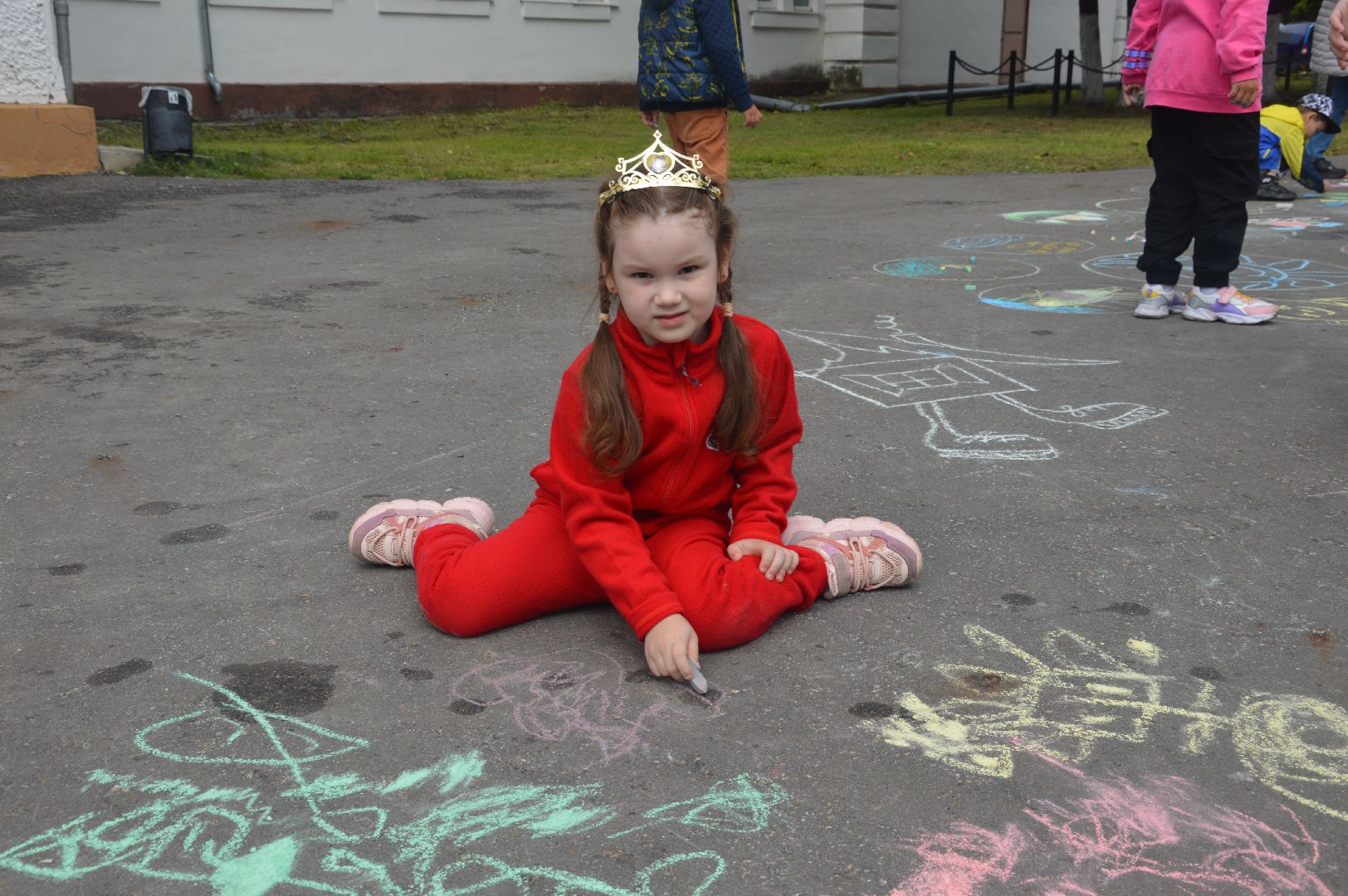 Шатура, Керва, Рисовали на асфальте, #ДК