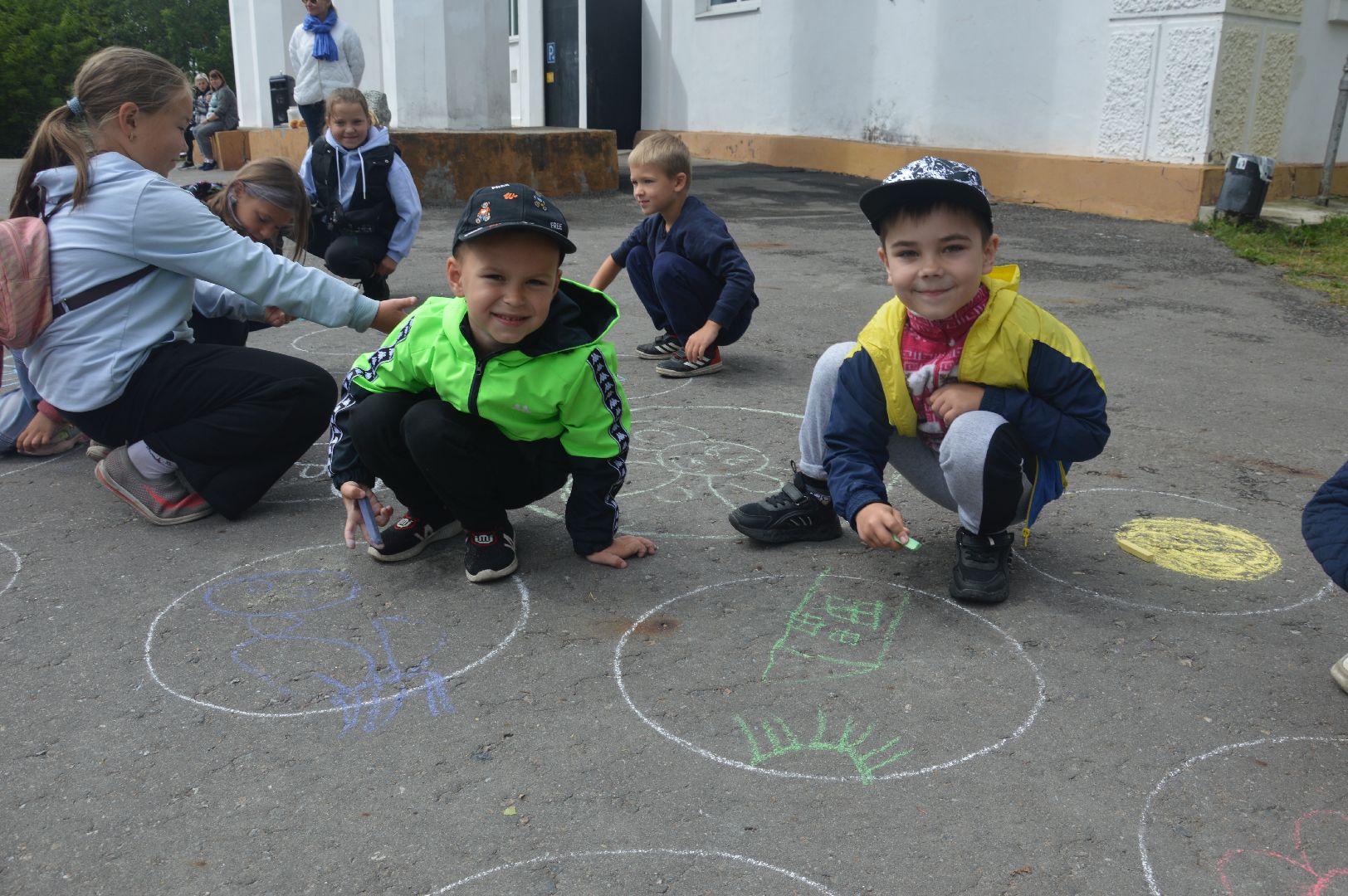 Шатура, Керва, Рисовали на асфальте, #ДК