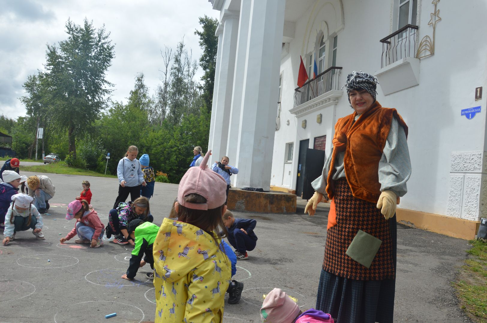 Шатура, Керва, Рисовали на асфальте, #ДК