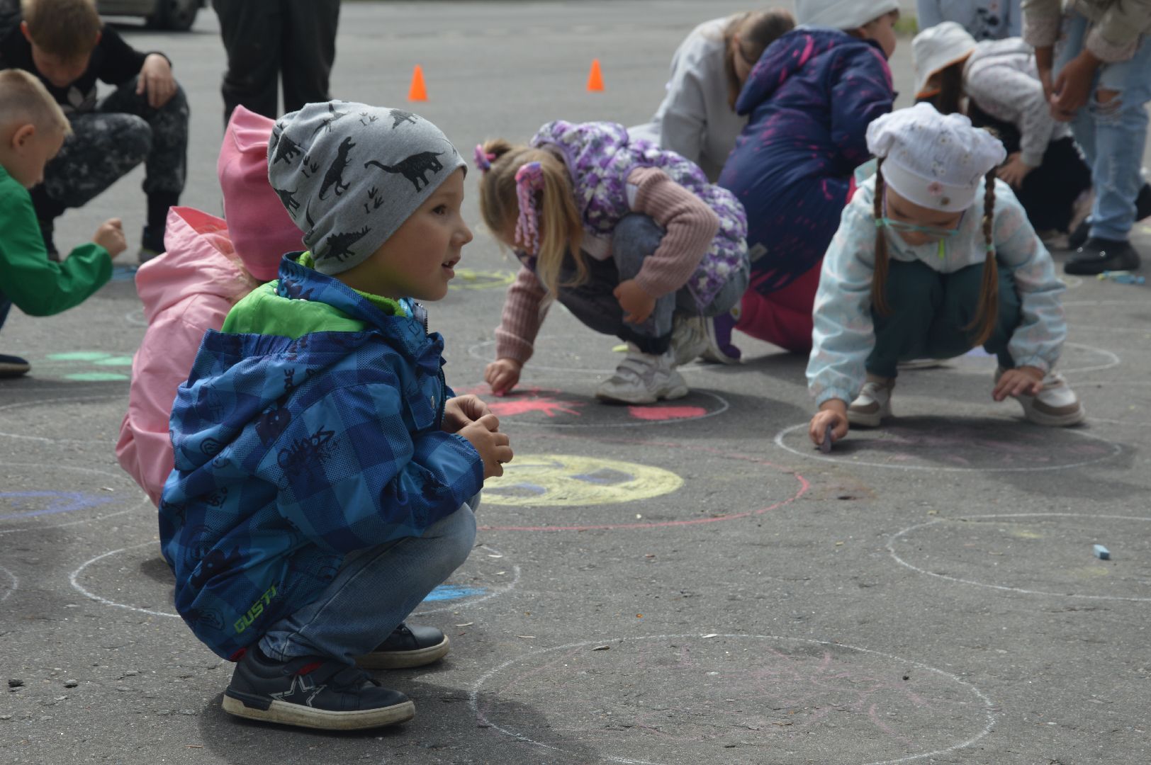 Шатура, Керва, Рисовали на асфальте, #ДК