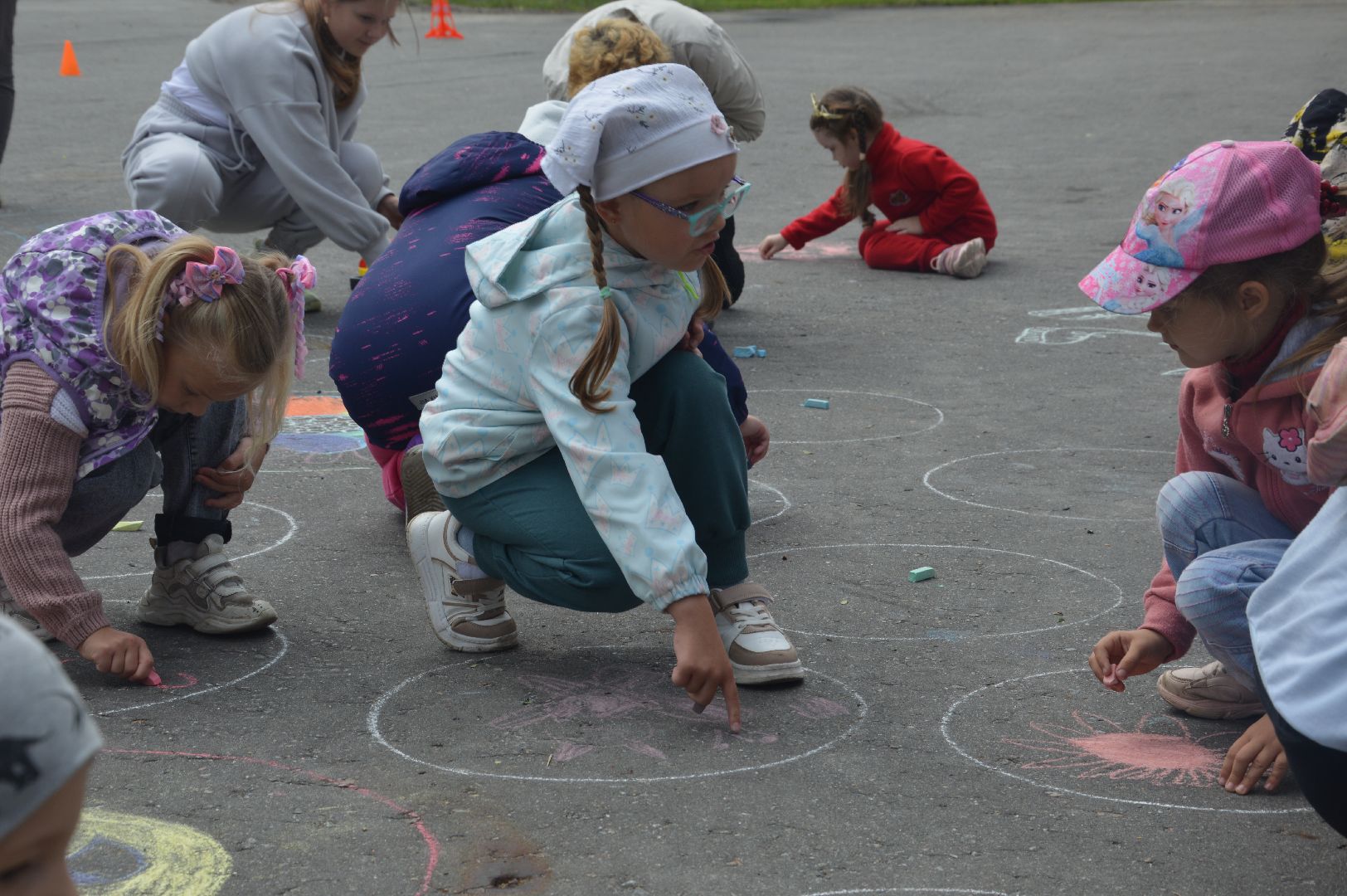 Шатура, Керва, Рисовали на асфальте, #ДК