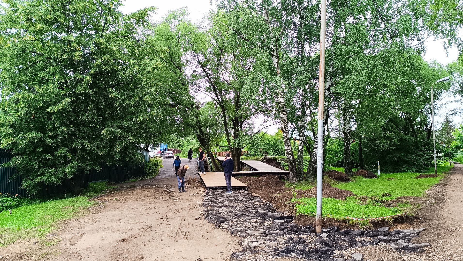 Лобня, озеро, благоустройство