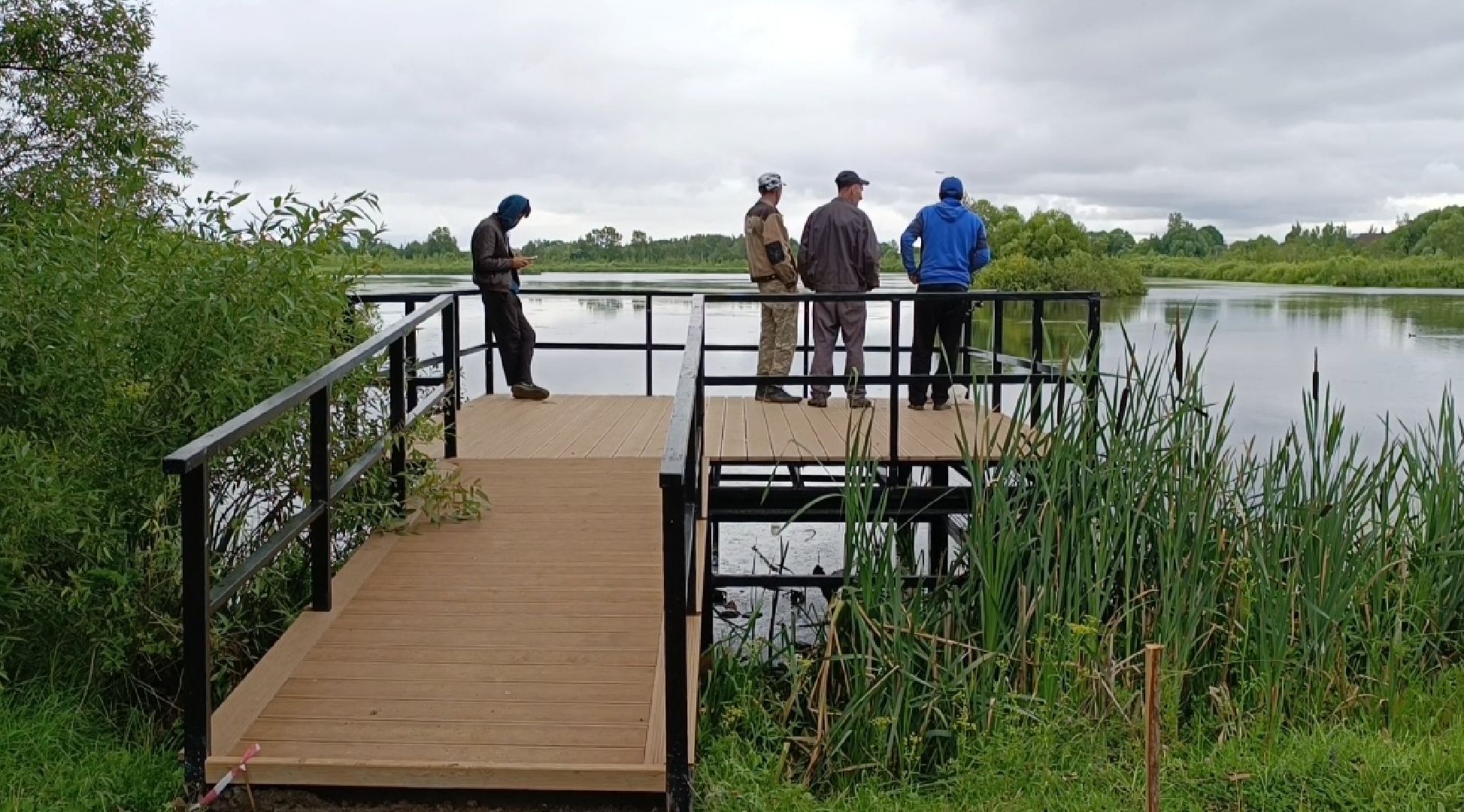 Лобня, озеро, благоустройство
