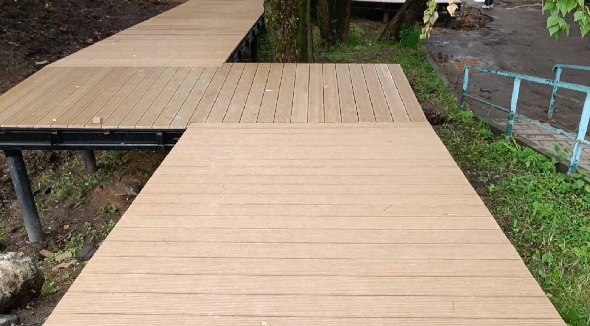 Лобня, озеро, благоустройство