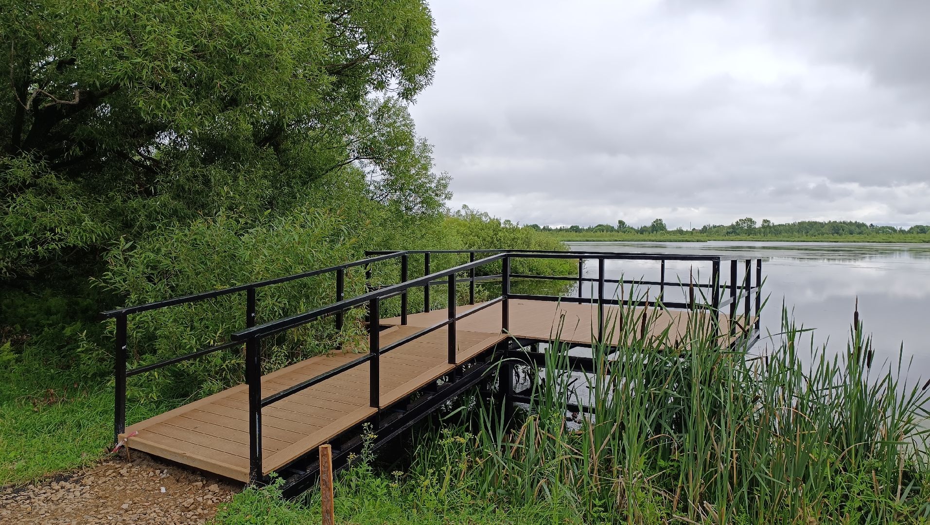 Лобня, озеро, благоустройство