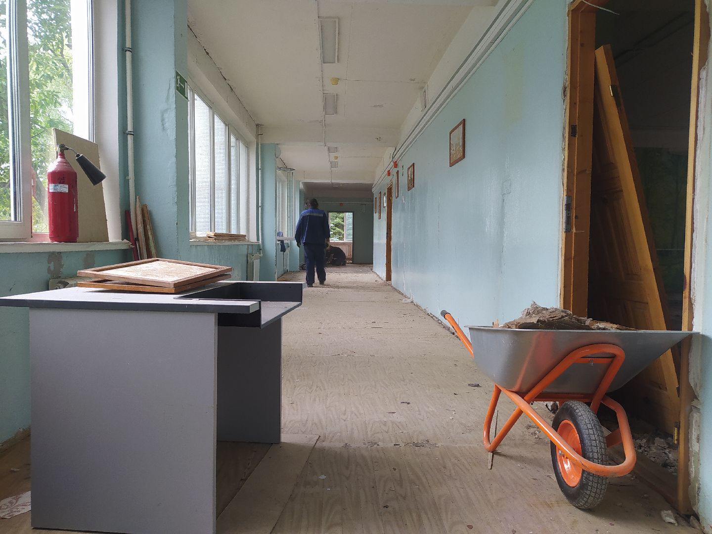 Дедовск, школа, ремонт