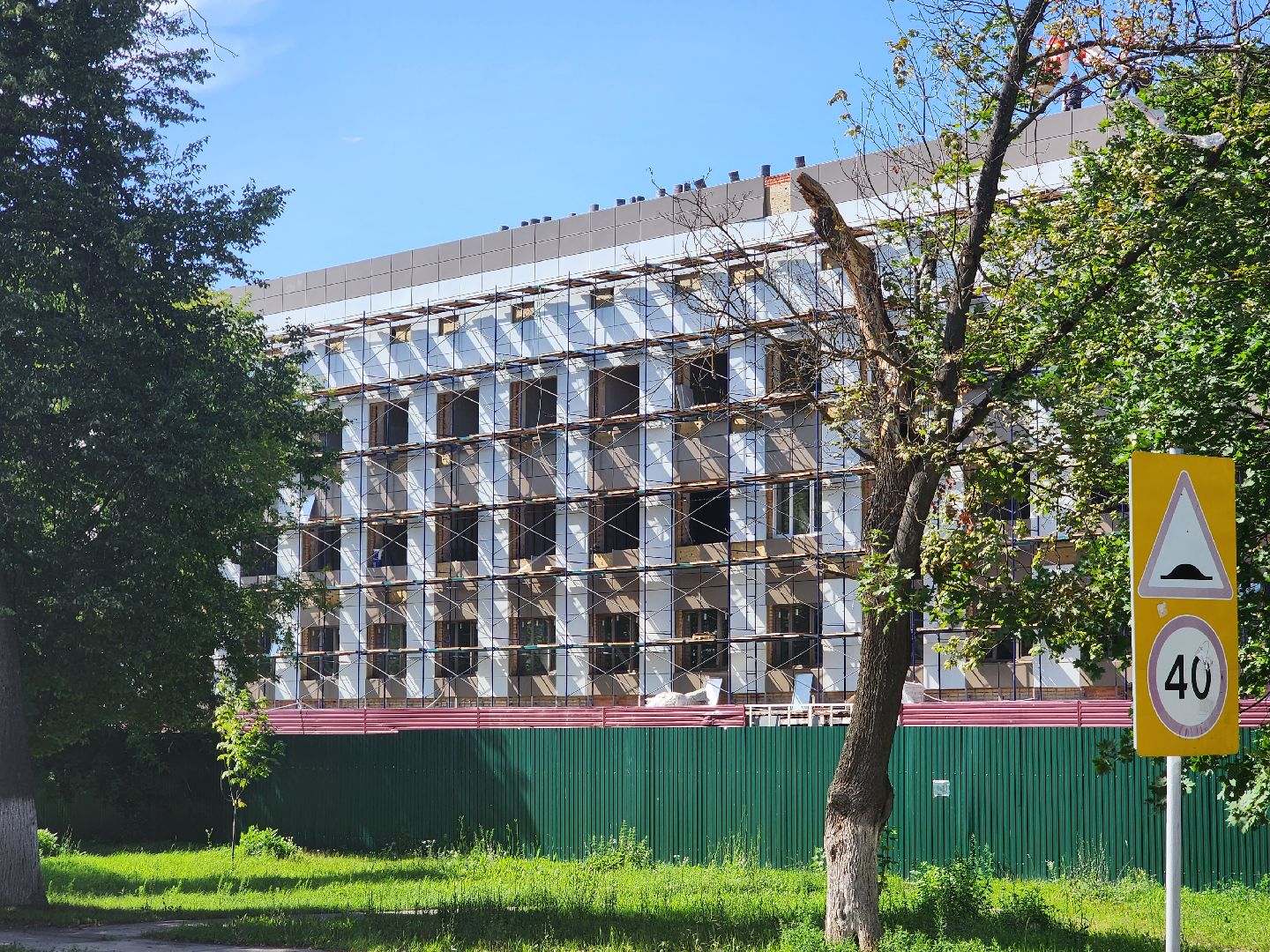 Павловский Посад, городской округ Павловский Посад, медицина, ремонт, строительство, поликлиника, люди, строительство