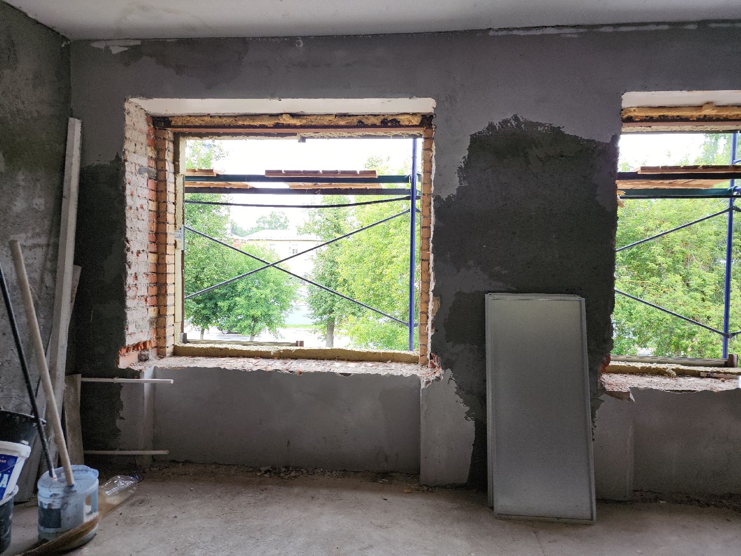 Павловский Посад, городской округ Павловский Посад, медицина, ремонт, строительство, поликлиника, люди, строительство