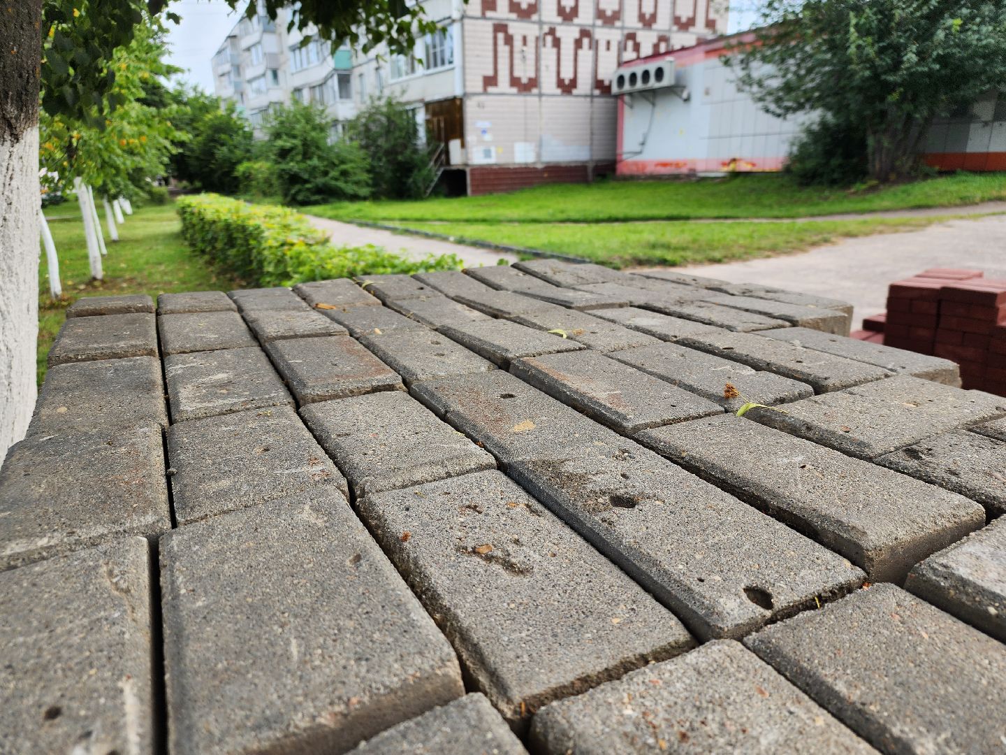Павловский Посад, городской округ Павловский Посад, благоустройство, плитка, ремонт, люди, история, строительство