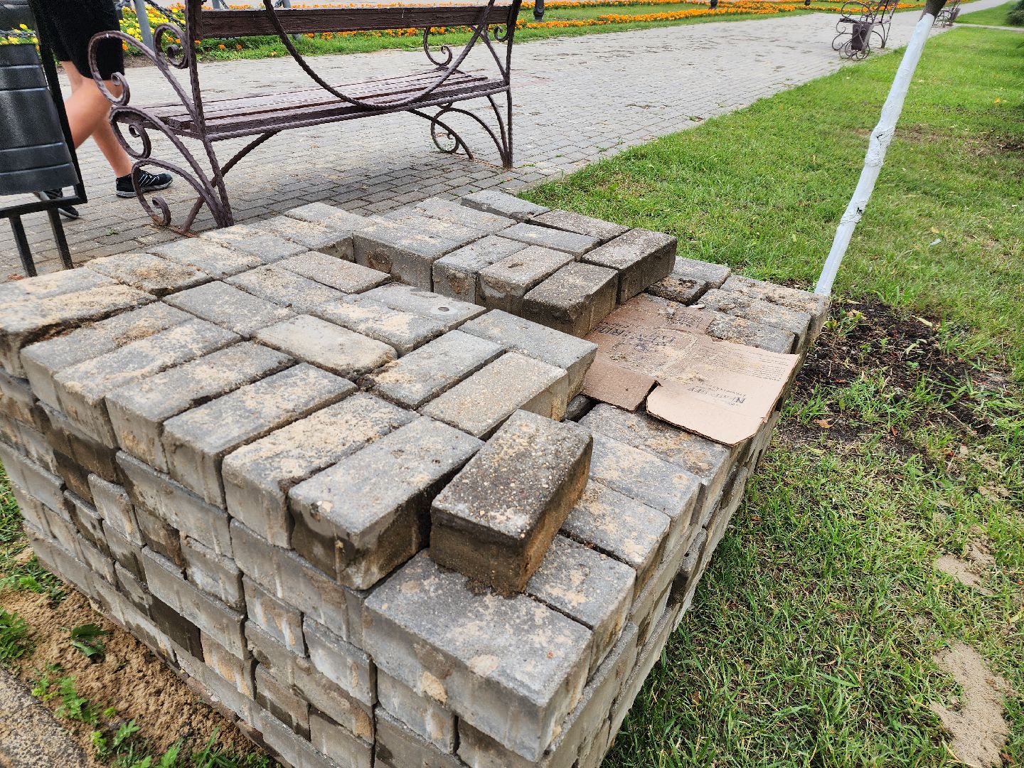 Павловский Посад, городской округ Павловский Посад, благоустройство, плитка, ремонт, люди, история, строительство