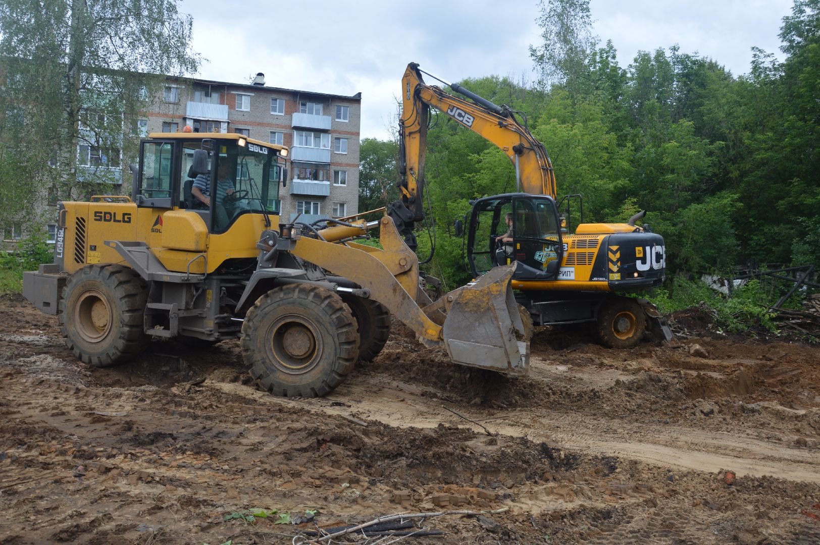 Шатура, Рошаль, снос сараев, благоустройство территории