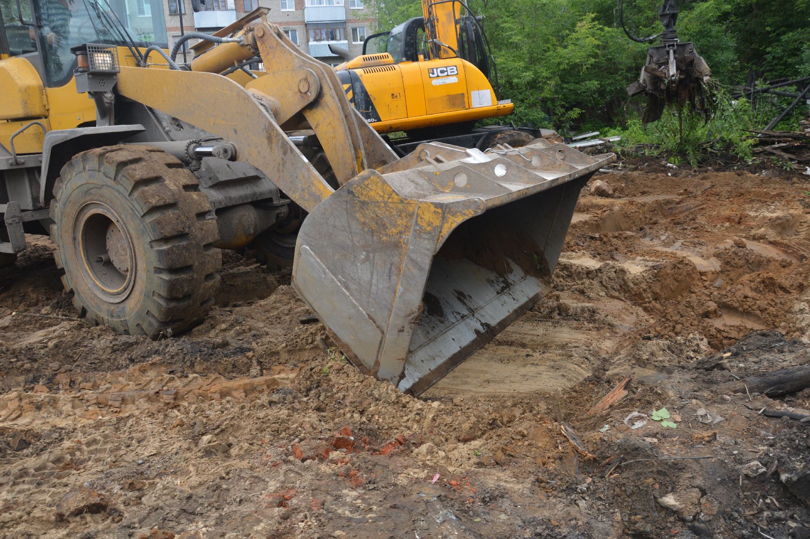 Шатура, Рошаль, снос сараев, благоустройство территории