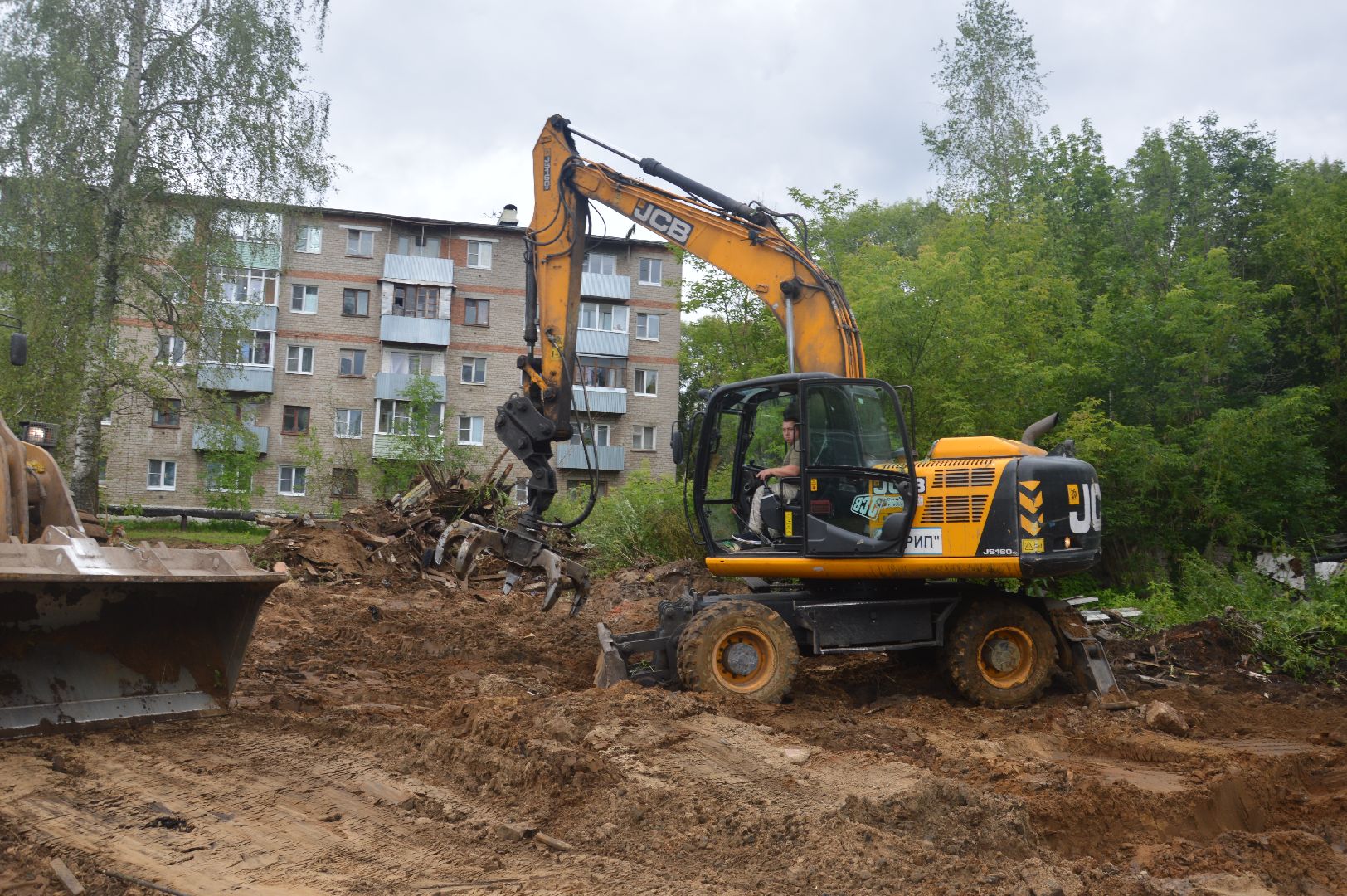 Шатура, Рошаль, снос сараев, благоустройство территории