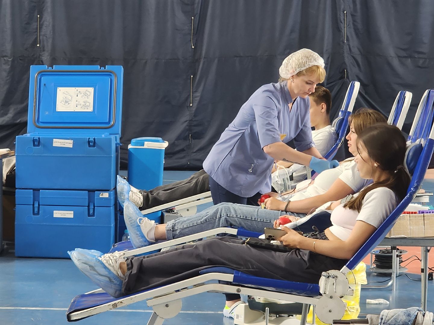 Звенигород, день донора, акция, многодетные мамы Звенигорода